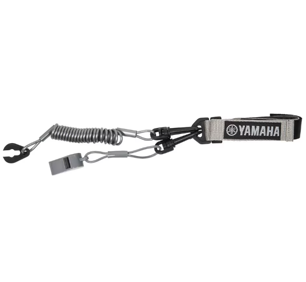 Yamaha Waverunner Pro Lanyard with Whistle - Silver - MWV-PROLN-YD-SV