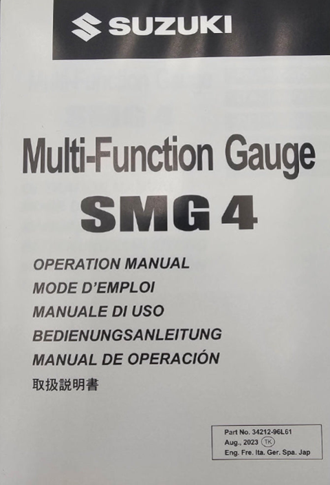 Suzuki - SMG4 Multi-Function Gauge - 34011-96L44