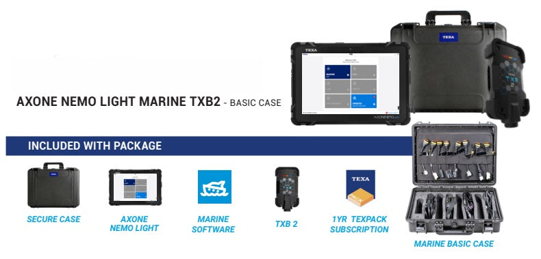TEXA AXONE NEMO LIGHT Marine TXB2 Basic Case — LMARBC