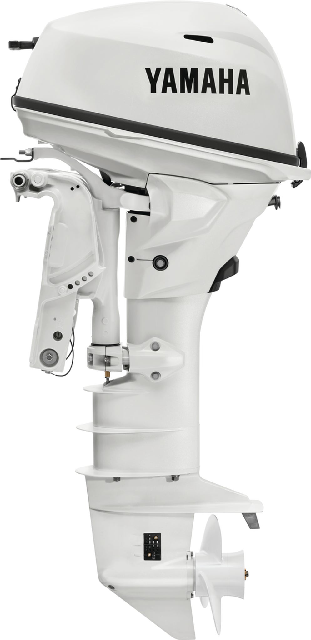 Yamaha T25XWTC2 High Thrust Outboard - 25-Inch Shaft | 2-Cylinder | High Thrust Model | Remote Mechanical Control | Electric & Electric Start | Power Trim & Tilt | Pearl White