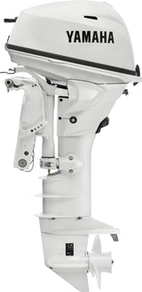 Yamaha T25XWTC2 High Thrust Outboard - 25-Inch Shaft | 2-Cylinder | High Thrust Model | Remote Mechanical Control | Electric & Electric Start | Power Trim & Tilt | Pearl White