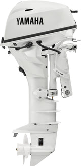 Yamaha T25XWTC2 High Thrust Outboard - 25-Inch Shaft | 2-Cylinder | High Thrust Model | Remote Mechanical Control | Electric & Electric Start | Power Trim & Tilt | Pearl White