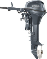 Yamaha T9.9XPHB Outboard - 25-Inch Shaft | Tiller Handle | Electric Start | High Thrust | Gray