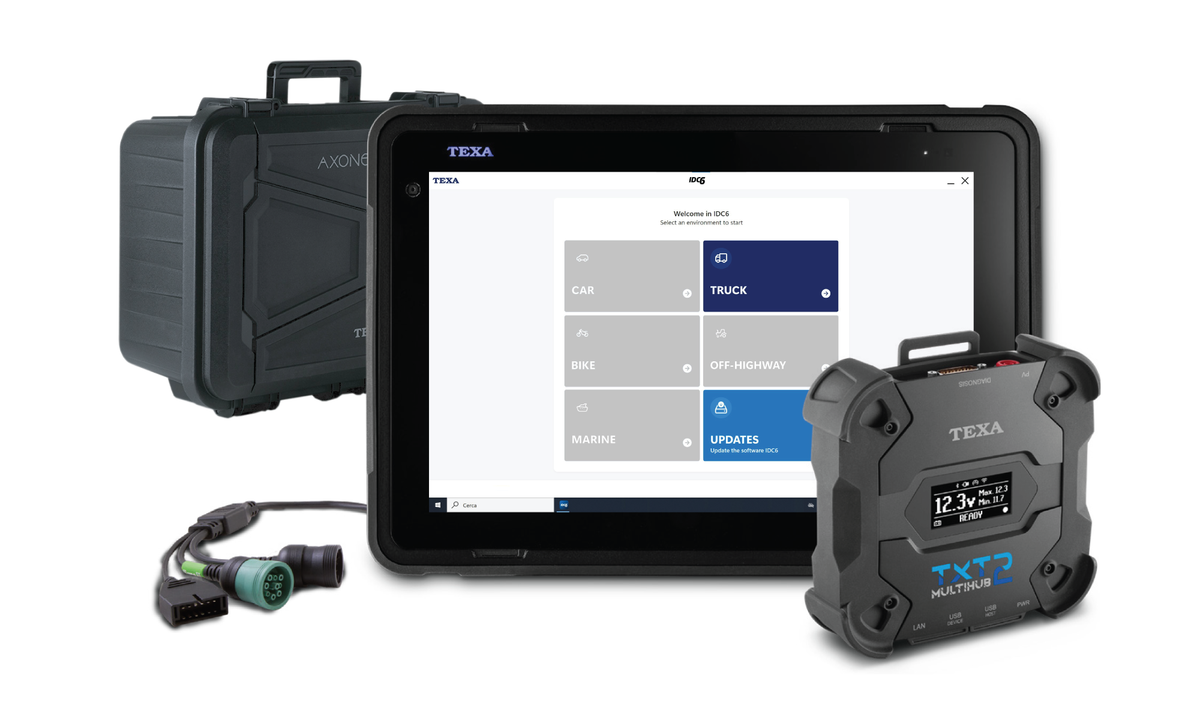TEXA - AXONE Voice TRUCK with MULTIHUB 2 | Truck Diagnostics | VHDT