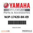 Yamaha - Ride Sock-Jet Pilot Black 09 - WJP-17420-BK-09
