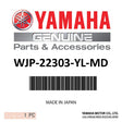 Yamaha - Glove-Vintage Class Nv/Yl - WJP-22303-YL-MD