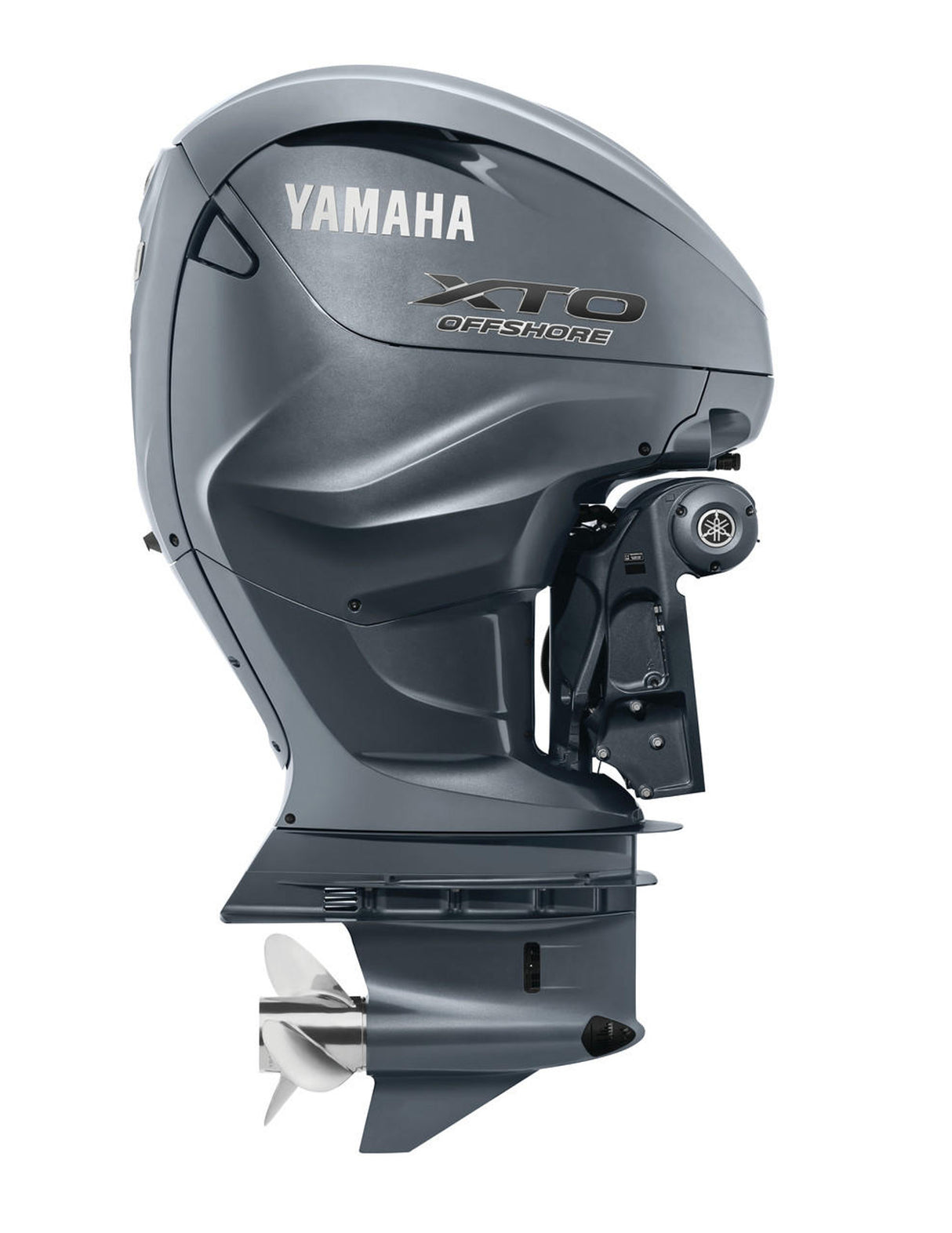 Yamaha XF450XSA Outboard - 25-Inch Shaft | 5.6-Liter V8 | Digital Electronic Control | Electronic Fuel Injection | Electric Start | Power Trim and Tilt | Gray