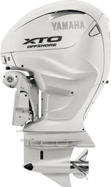 Yamaha XF450USA2 Outboard - 30-Inch Shaft | 5.6-Liter V8 | Digital Electronic Control | Electronic Fuel Injection | Electric Start | Power Trim and Tilt | Pearl White