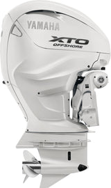 Yamaha XF450USA2 Outboard - 30-Inch Shaft | 5.6-Liter V8 | Digital Electronic Control | Electronic Fuel Injection | Electric Start | Power Trim and Tilt | Pearl White