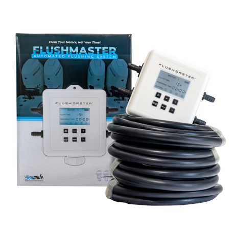Flushmaster 4-Outlet Outboard Engine Flushing System with Four 20-Foot Hoses - FM4020