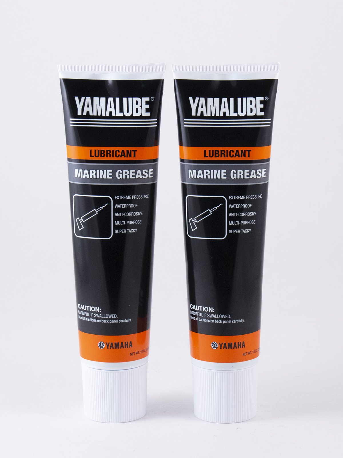 Yamaha - Yamalube Marine Grease Lubricant - 10 oz. - 2-Pack - ACC-GREAS-10-CT