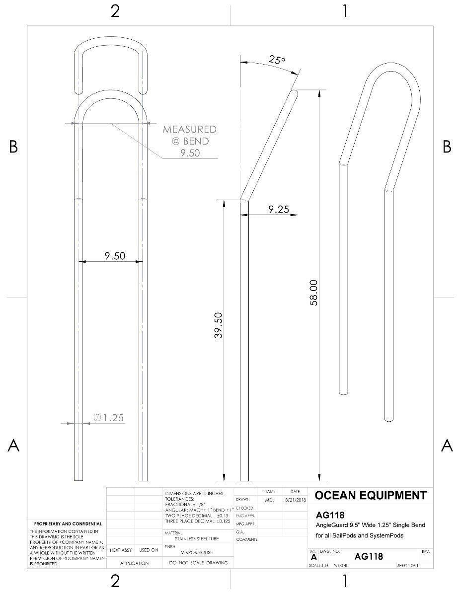 NavPod - Pedestal Guard - AG118