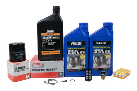 Yamaha T25 300 Hour Service Maintenance Kit - Yamalube 10W-30 - 2005-2006