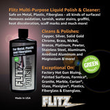 Flitz - Liquid Polish - 16 oz. Bottle - LQ 04506