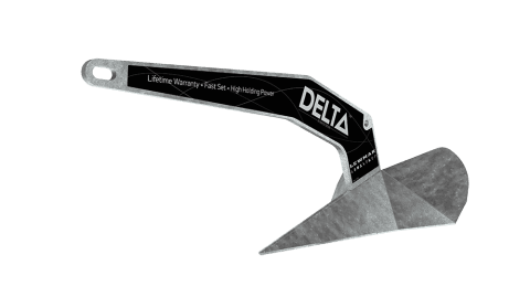 Lewmar - Delta Fast-Set Anchor - 14 Lbs. - 0057406