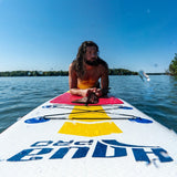 Aqua Leisure 10&#39; Inflatable Stand-Up Paddleboard Drop Stitch w/Oversized Backpack f/Board & Accessories - APR20925