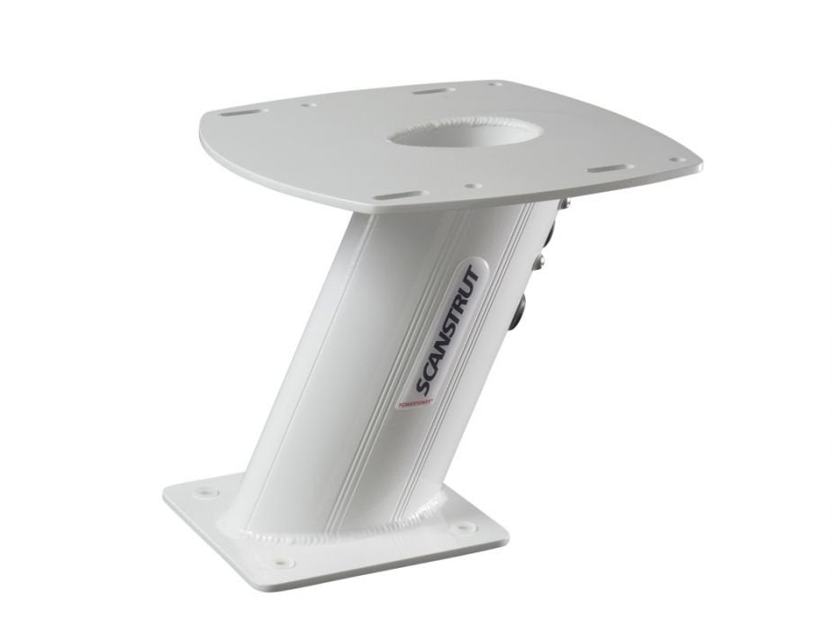 Scanstrut - 10" Aluminum PowerTower f/2kW/4kW Raymarine - Garmin & Navico 3G/4G Radomes - APT-250-01