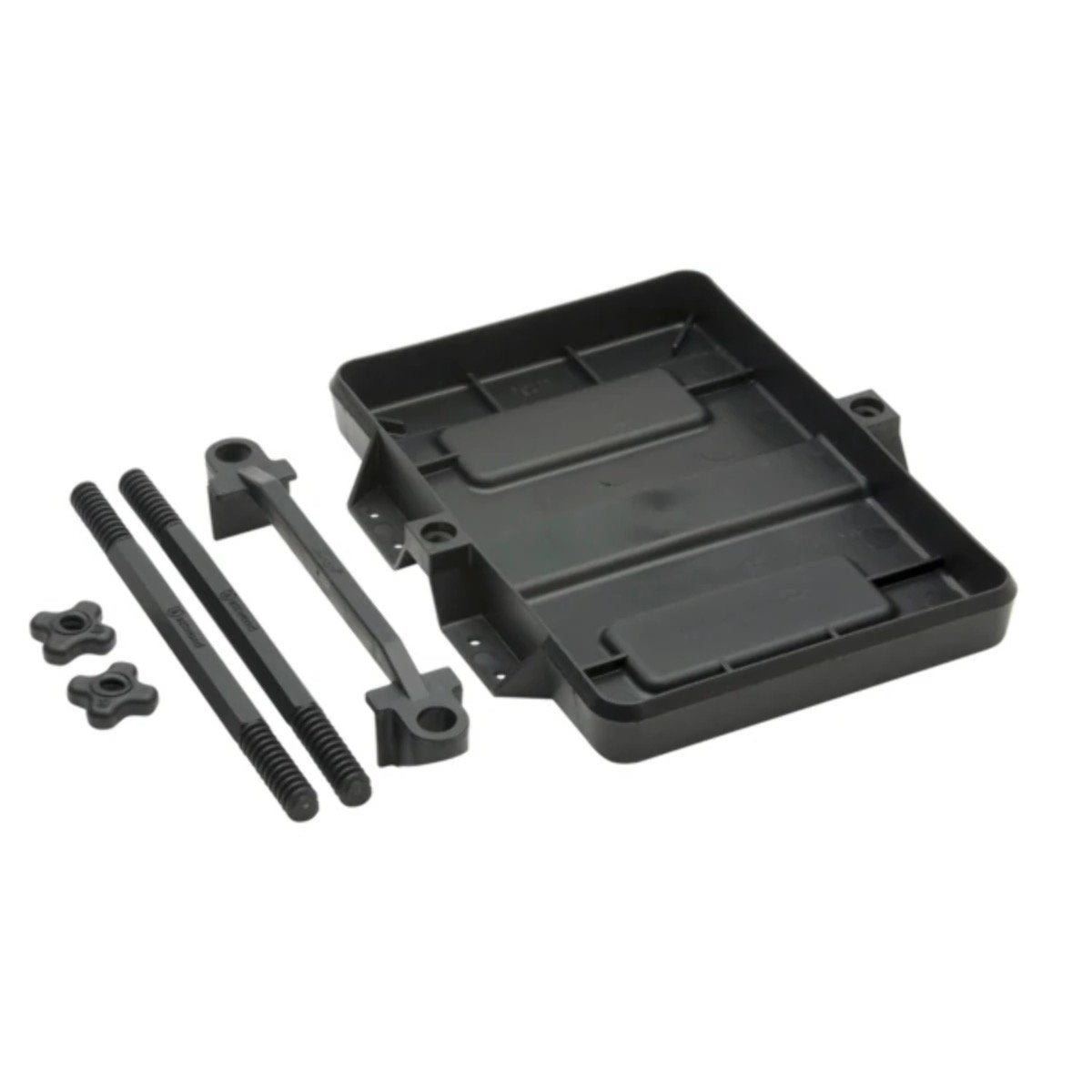 Attwood Marine - Heavy-Duty All-Plastic Adjustable Battery Tray - 24 Series - 9097-5