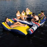 GIANT PARTY RAFT W/ DETACHABLE DOCKING LOUNGE (AQUA PRO) - APL20349