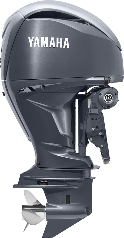 Yamaha LF300XSB Outboard - 25-Inch Shaft | Counter Rotation | Digital Electronic Control (DEC) | Electric Start | Power Trim & Tilt | EFI with Variable Camshaft Timing | Gray