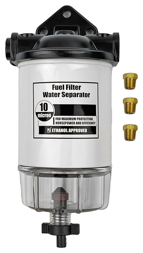 Boating Essentials - Drainable Fuel Filter / Water Separator Kit - BE-FU-53095-DP