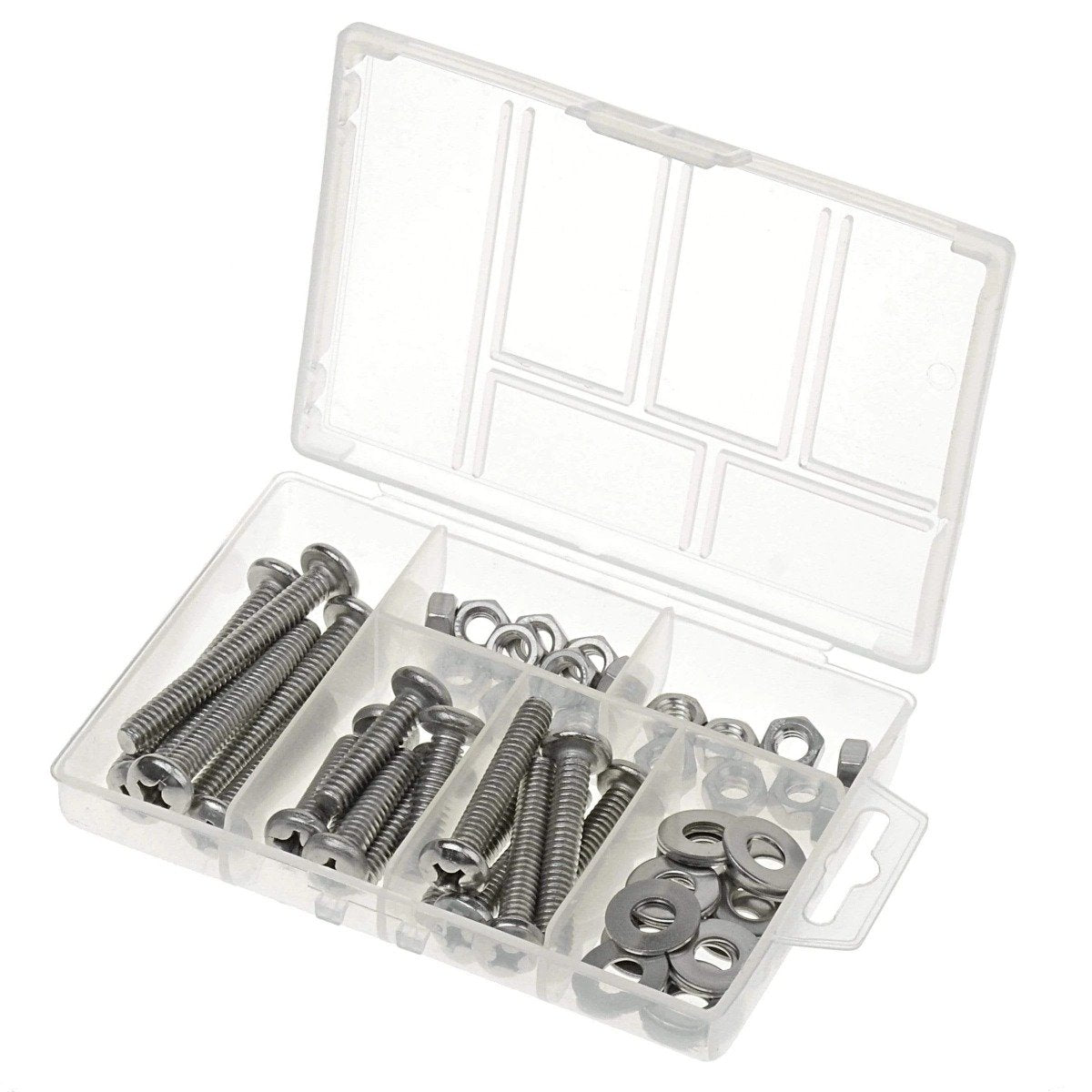 Boating Essentials - 54 Piece Pan Machine Screw Kit - BE-HA-54413-DP