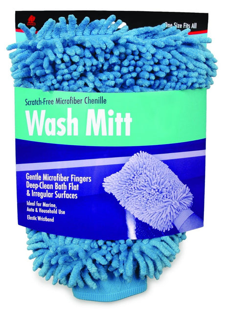 Buffalo Industries - Buffalo Microfiber Blue Chenille Wash Mitt - 68573