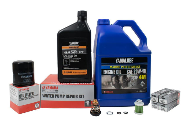 Yamaha F90 300 Hour Service Maintenance Kit - Yamalube 20W-40 - 2006-2017 (F90 & F90A)