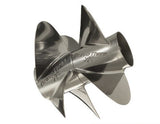 Mercury - CNC Outboard Cleaver 400 HP 15-Degree Racing Propeller - 5-Blade - 300R and 400R - 15 Dia. - 33 Pitch - 48-8M0140247