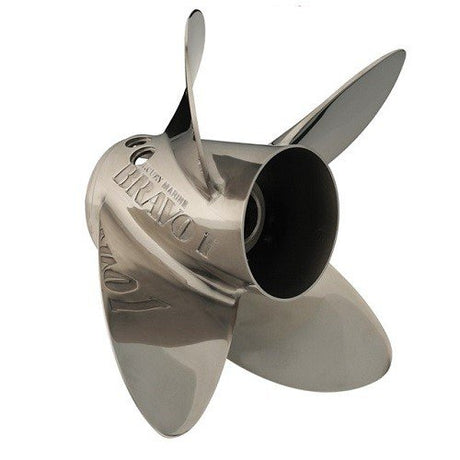 Mercury - Bravo I OC Lab Finished Racing Propeller - 4-Blade - 150 to 400 HP Outboard Only - 14.75 Dia. - 25.5 Pitch - 48-8M0144046