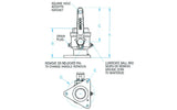 Groco - Full-Flow Flanged Ball-Type Seacock - Bronze - BV2500