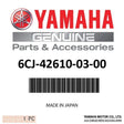 Yamaha - Top Cowling Assy - 6CJ-42610-03-00