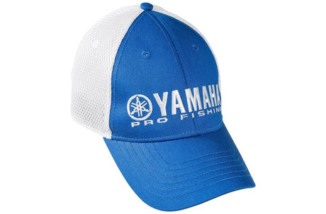 Yamaha Adult Pro Fishing Hat - Blue w/ White Mesh - CRP-14HPR-WH-NS