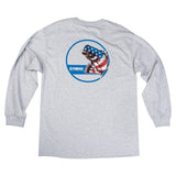 Men's Yamaha Pro Fishing Patriotic Bass Long Sleeve Tee - Extra Large