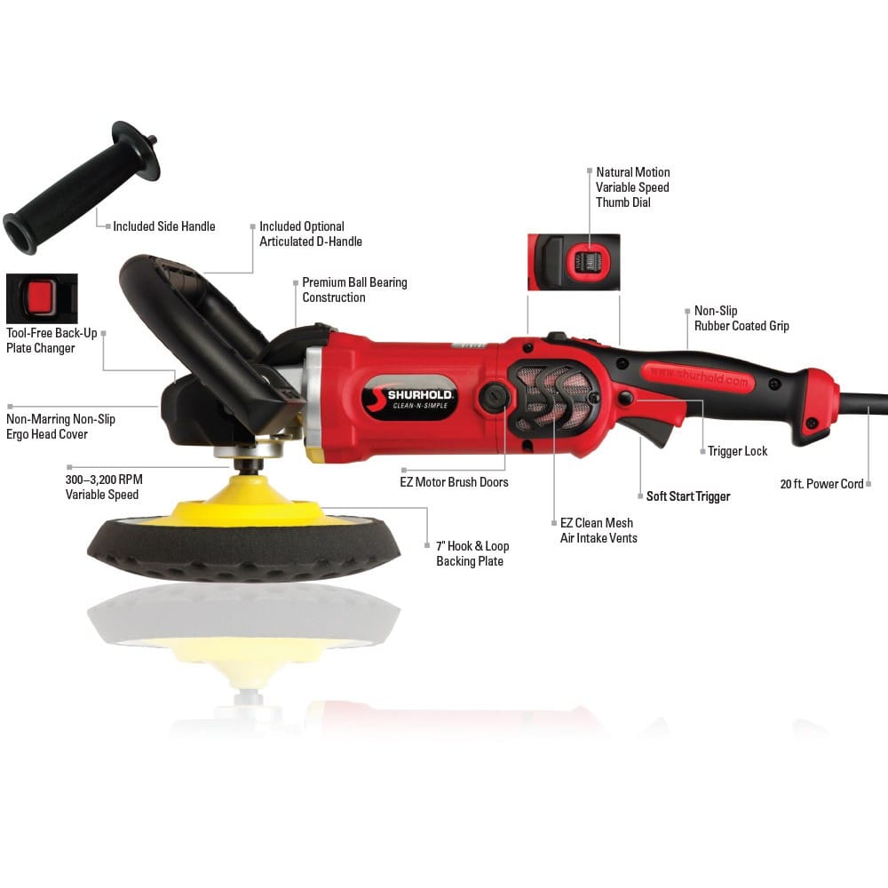 Shurhold Pro Rotary Polisher - 3400