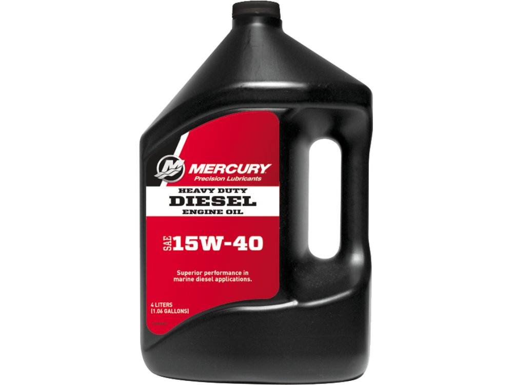 Mercury 15W 40 Diesel Engine Oil - Gallon - 92-858042K01