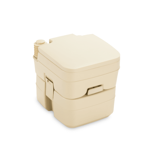 Dometic - 966 Portable Toilet - 5 Gallon - Parchment - 301096602