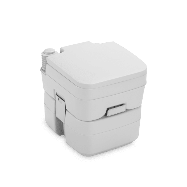 Dometic - 966 Portable Toilet - 5 Gallon - Platinum - 301096606