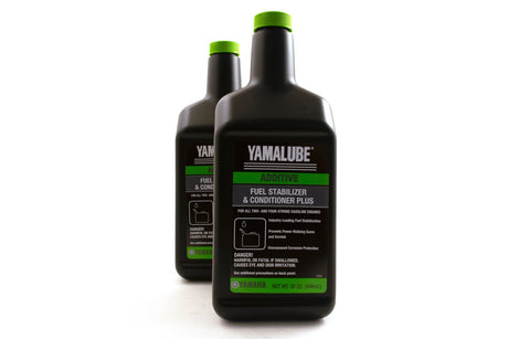 Yamaha - Yamalube Fuel Stabilizer and Conditioner Plus - 32 oz. Bottle - 2-Pack - ACC-FSTAB-PL-32