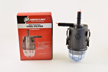 Mercury Water Separating Fuel Filter - 175 through 300 HP V6 & V8 Four Stroke - 200 through 400 HP Verado - 35, part of the PartsVu Mercury outboard fuel filter collection