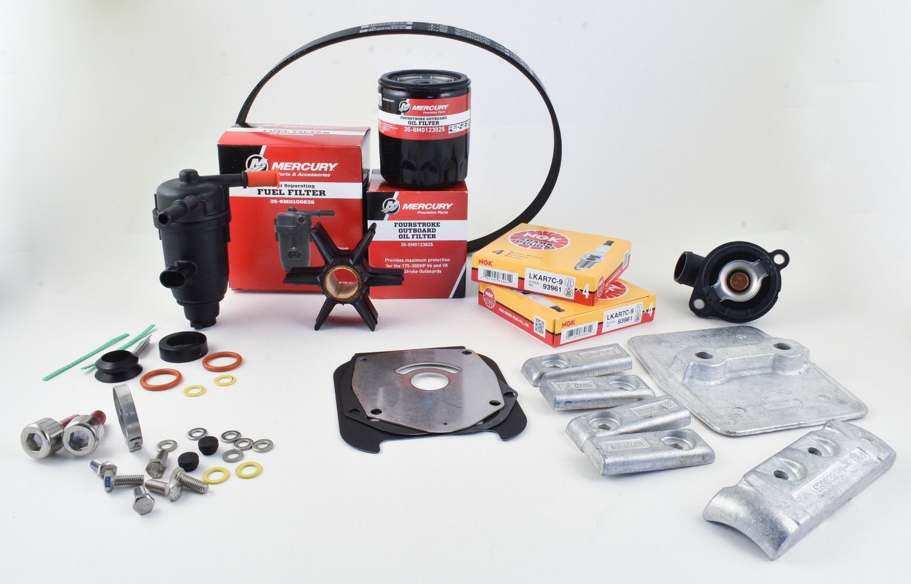 Mercury V8 (4.6L) Verado 300 Hour Service Kit - 8M0149932
