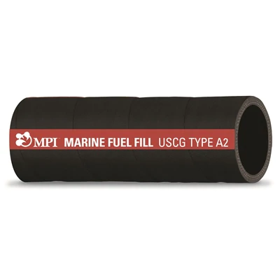 Shields Marine - Type A2 Fuel Fill Hose - Series 350 - 2" x 10' - 3502003