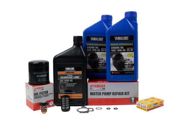 Yamaha F25 300 Hour Service Maintenance Kit - Yamalube 10W-30 - 2005