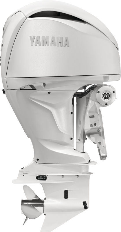 Yamaha LF300ESB2 Outboard – 35-Inch Shaft | Counter Rotation | Digital Electronic Control (DEC) | Electric Start | Power Trim & Tilt | EFI with Variable Camshaft Timing | Pearl White
