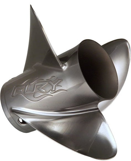 Mercury - Fury Stainless Steel Propeller - 3-Blade - 90 CT - 400 HP - 14 Dia. x 26 Pitch - 48-8M0151274