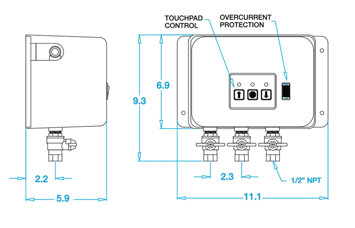 GROCO - G-3 Series Oil Change System - 3-Port - 12V - G-3 12V