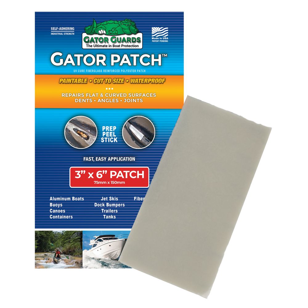 Gator Guard - Gator Patch - 3"x6" - GP36R