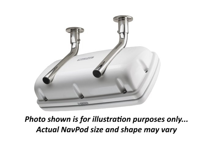 NavPod - GP1500-16 SystemPod Pre-Cut for Simrad NSS7 evo/B&G Zeus7 & 1 Instrument for 9.5" Wide Guard - GP1500-16