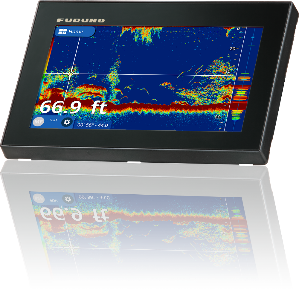 Furuno - 7" GPS/Chartplotter/Fishfinder 50/200, 600W, 1kW, Single Channel  CHIRP - GP1871F