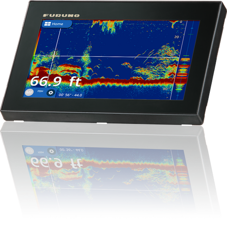 Furuno - 7" GPS/Chartplotter/Fishfinder 50/200, 600W, 1kW, Single Channel  CHIRP - GP1871F